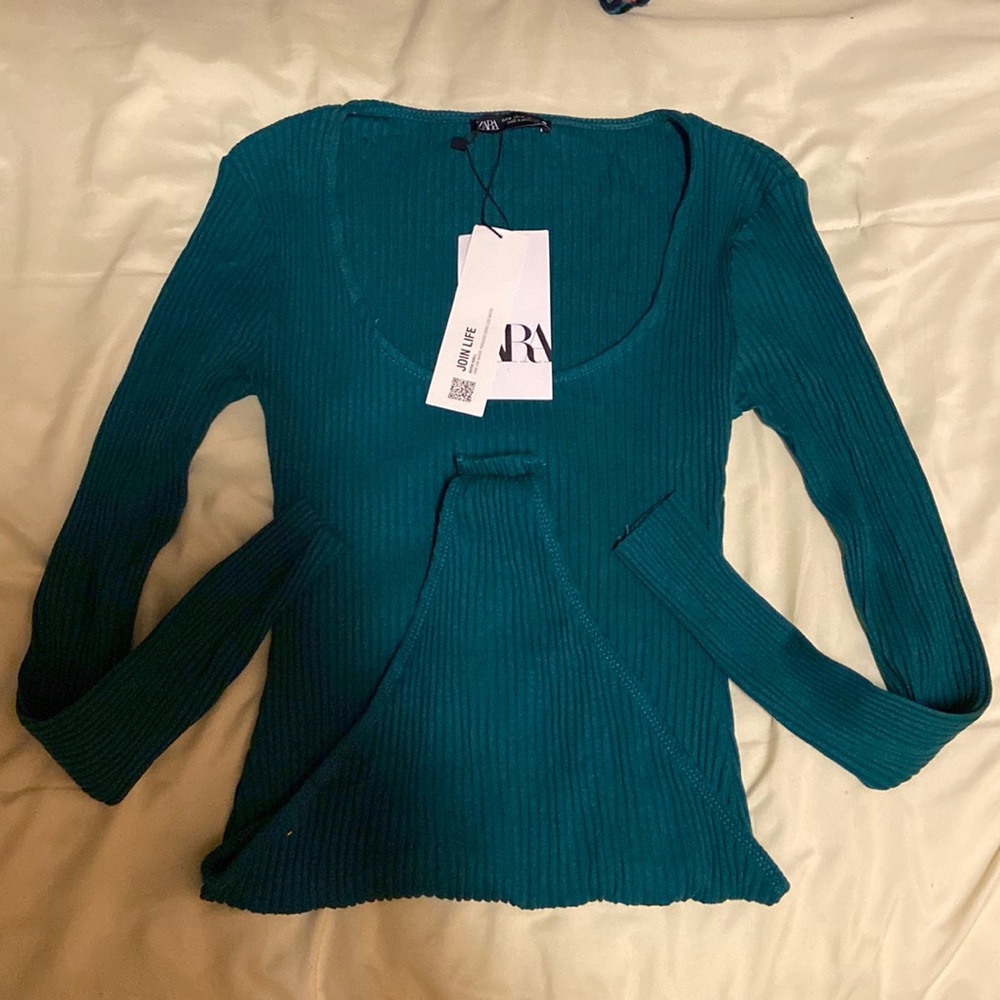 Zara Long-Sleeve Bodysuit